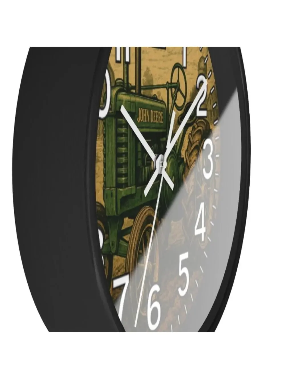 John Deere Faith Family And Farming Glow In The Dark Wall Clock New!